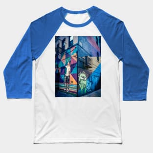 Street Art Graffiti SoHo Manhattan NYC Baseball T-Shirt